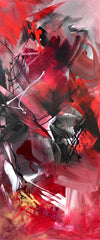Abstract Art | Pulse Through The Haze | 20x48"