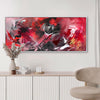 Abstract Art | Pulse Through The Haze | 20x48"