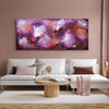 Large Abstract Painting | Vibrant Colors in Cozy Living Room | Paresh Nrshinga Art