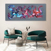 Vibrant Abstract Painting | Colorful Fluid Canvas Art | Large Modern Wall Decor