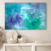 Teal Canvas Art | Whispers of the Tide | 26x40" - Paresh Nrshinga Abstract Art
