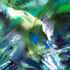 Green Canvas Art | Breath Of The Sea | 28x40" - Paresh Nrshinga Abstract Art