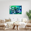 Green Canvas Art | Breath Of The Sea | 28x40" - Paresh Nrshinga Abstract Art
