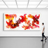 Extra Large Abstract | Summer Lights | 140x300cm