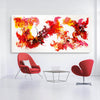 Extra Large Abstract | Summer Lights | 140x300cm