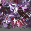 Large Abstract Painting | Vibrant Swirls of Purple, Red, and Black | Modern Artistic Expression