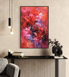 Large vibrant abstract canvas art | Power of Love 36x24"