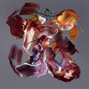 Vibrant Gestural Abstract Art | Take My Breath Away 24x24"