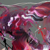 Vibrant Abstract Painting | Energetic Brushstrokes in Earthy Tones