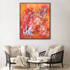 Vibrant Abstract Canvas Art | Enchanted Spring 100x120cm