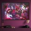 Purple Wall Art | Between The Shadows 30x48"