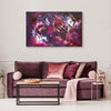 Purple Wall Art | Between The Shadows 30x48"