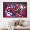 Purple Wall Art | Between The Shadows 30x48"