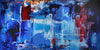 Vibrant Abstract Landscape | Waterfall Romance 30x60"
This striking abstract landscape painting features a dynamic blend of bold blue, red, and orange hues, evoking the movement and energy of a cascading waterfall. The large 30x60" canvas showcases the artist's skilled use of color and texture, creating a captivating and modern work of art.