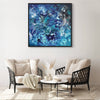 Abstract Seascape | Ocean's Embrace | 100x100cm