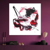 Large Abstract Art | Edge Of Silence | 100x100cm