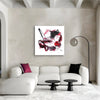 Large Abstract Art | Edge Of Silence | 100x100cm
