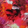 Vibrant Abstract Art | Expressive Brushstrokes of Red, Orange, and Turquoise