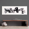 Abstract Monochrome Art | Transformative Brushstrokes | Minimalist Contemporary Painting