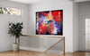 Vibrant Abstract Artwork | Captivating Large Canvas Painting of Forgotten World, 150x200cm - Paresh Nrshinga Abstract Art