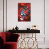 Vibrant Abstract Canvas Art | Never Let You Go 24x36"