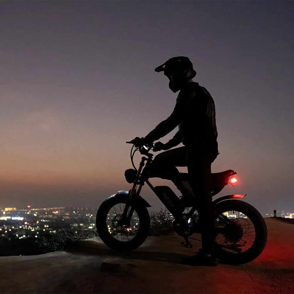 Dual Motor Electric Bike Q20PRO 2000W 52V 40Ah