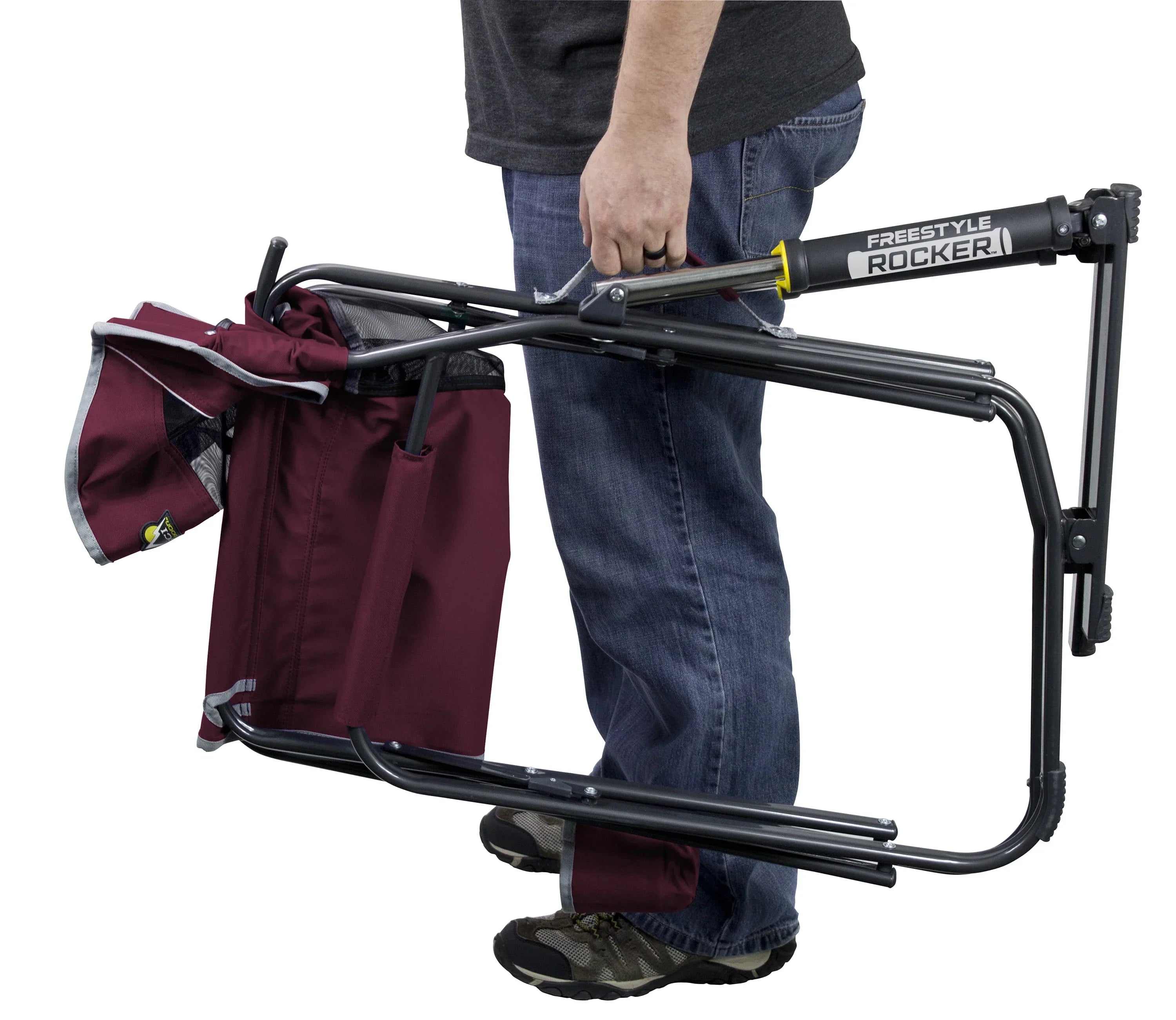 GCI Outdoor Freestyle Rocker Foldable Rocking Camp Chair