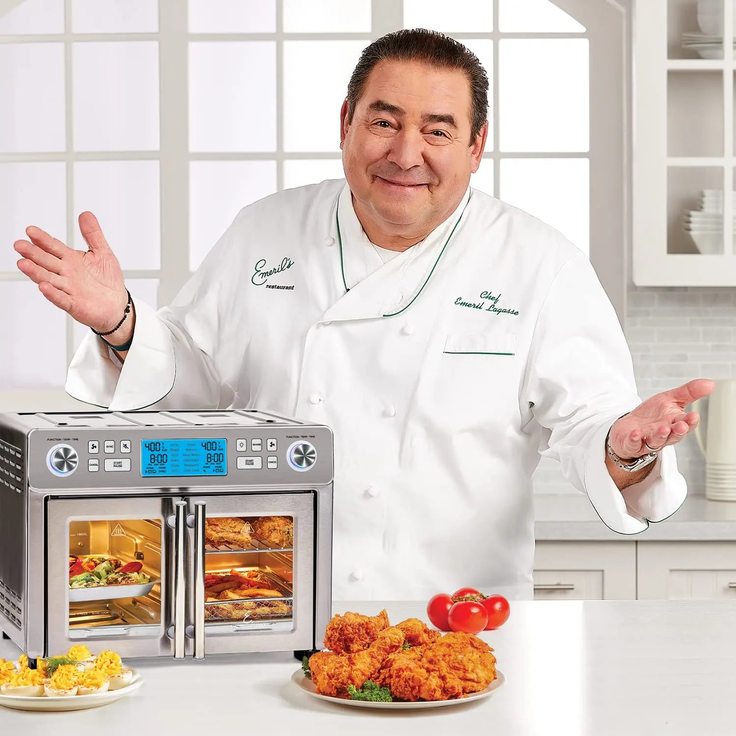 Emeril Lagasse Dual Zone 360 Air Fryer Oven Combo