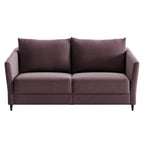 Grape Purple Smooth Swing Swivel Chair