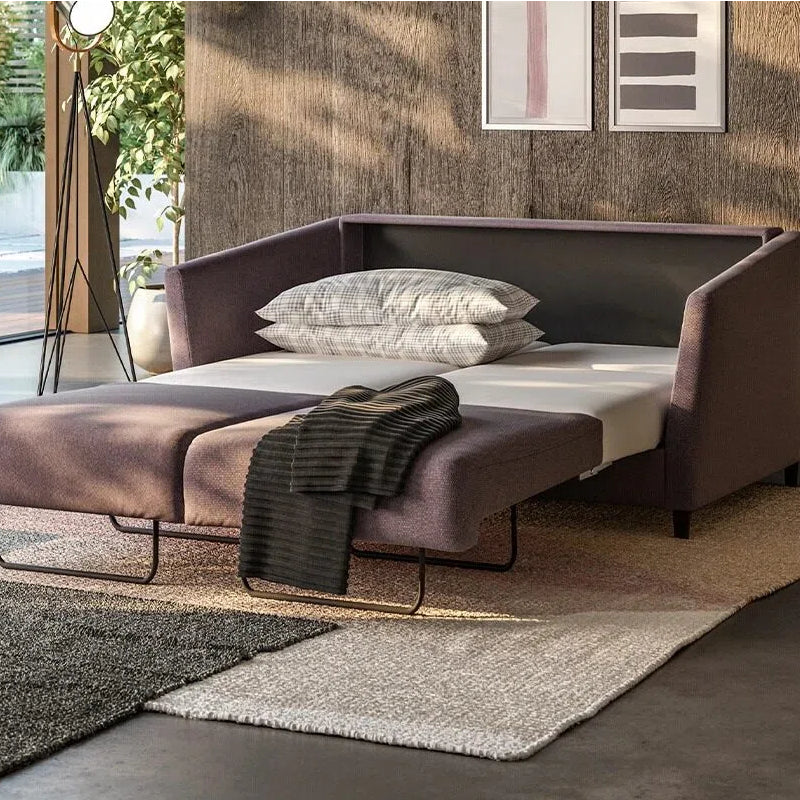 Grape Purple Smooth Swing Swivel Chair