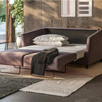 Grape Purple Smooth Swing Swivel Chair