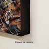 Brown Canvas Art | The Warmth Within | 34x48"