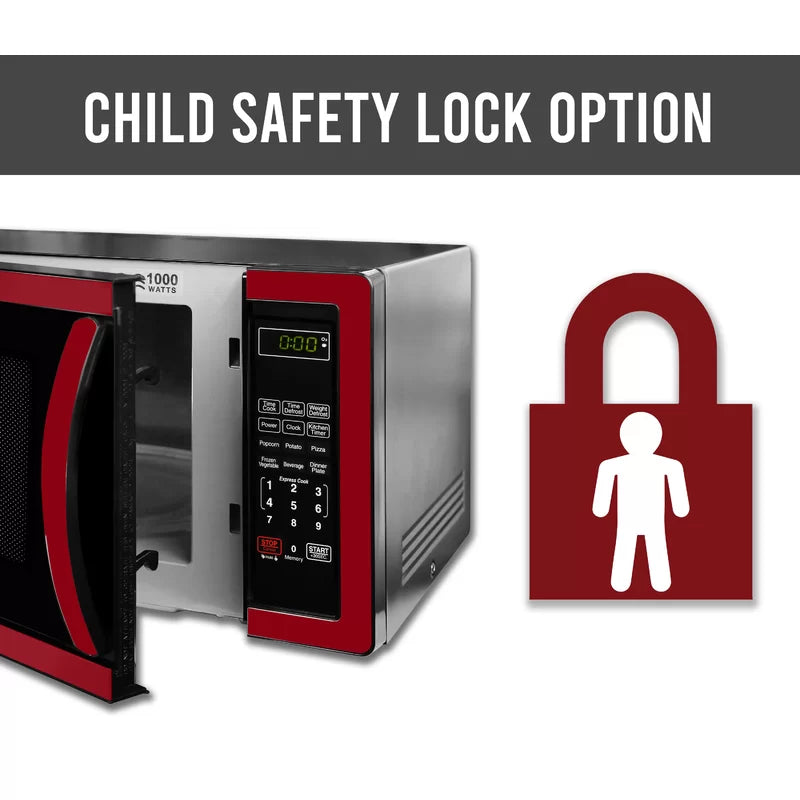 Farberware FMO11AHTBKN 1.1 cu. Ft. 1000-Watt Countertop Microwave Oven