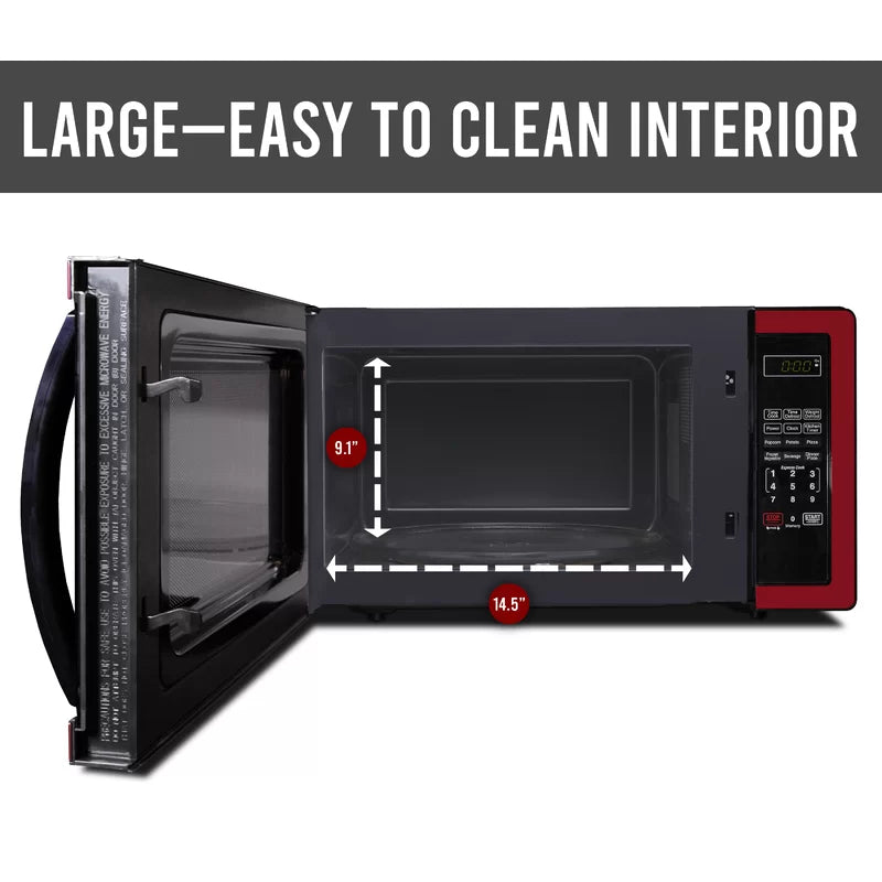 Farberware FMO11AHTBKN 1.1 cu. Ft. 1000-Watt Countertop Microwave Oven