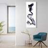 Minimalist Abstract Art | Evolution 18x48"
Striking abstract portrait featuring bold, expressive brushstrokes in dark and light tones, creating a dynamic and captivating modern artwork.