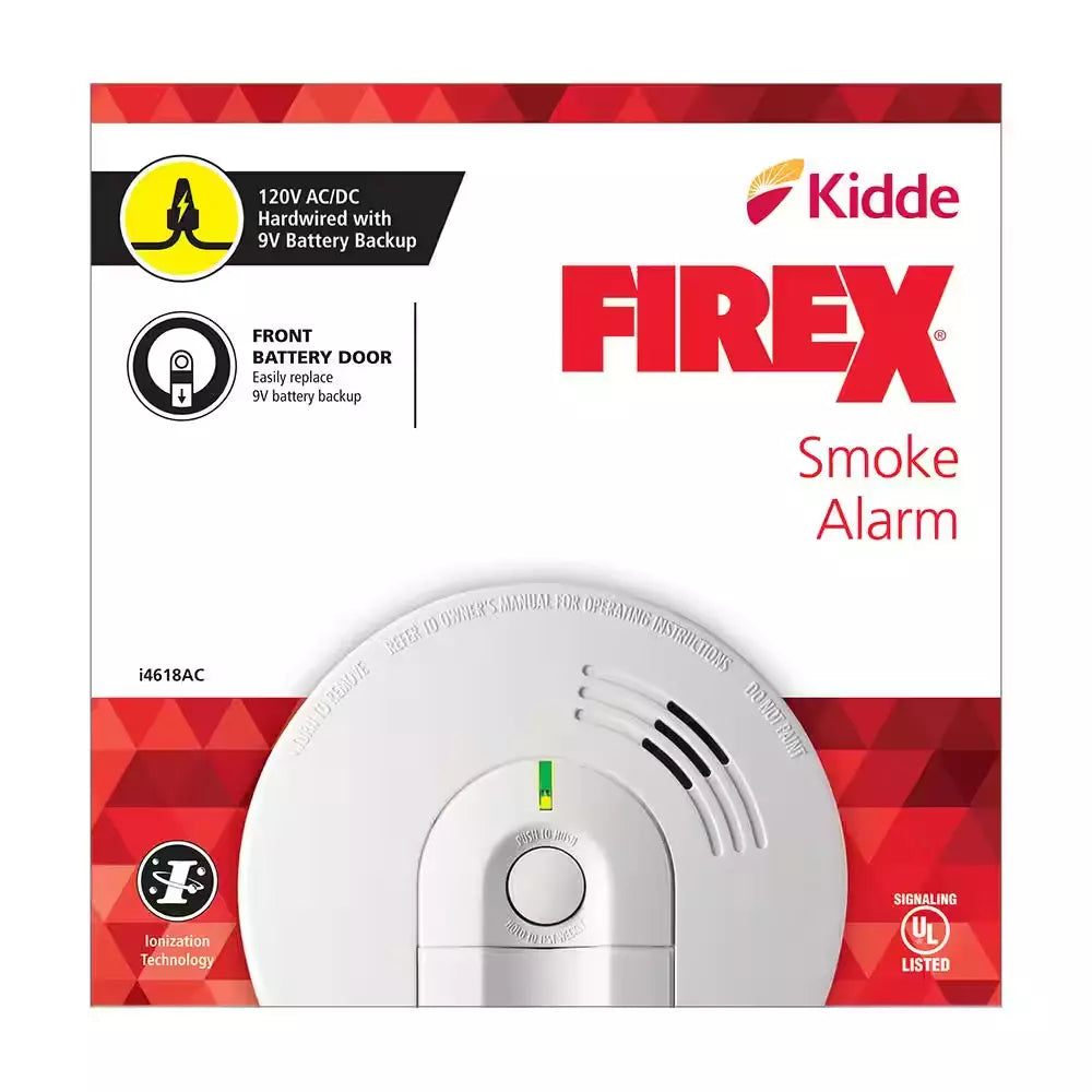 Firex 4-Pack Hardwired Smoke Detector