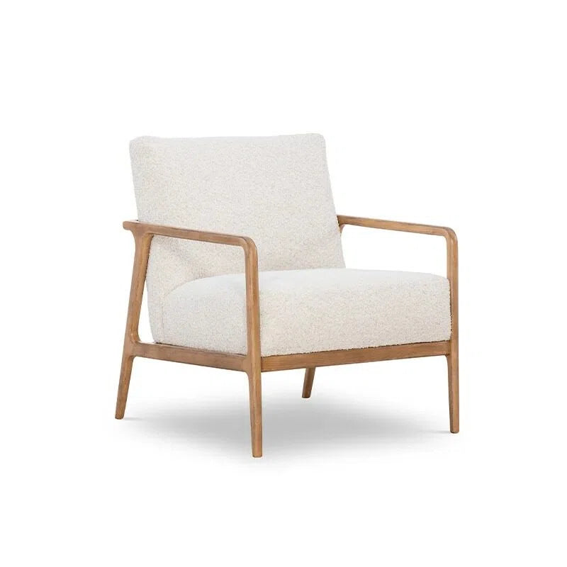 Solid Wood Wrapped Back Chair