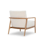 Solid Wood Wrapped Back Chair