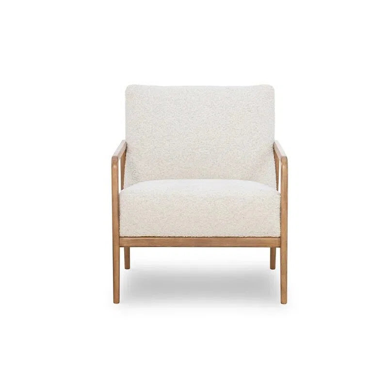 Solid Wood Wrapped Back Chair