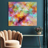 Vibrant abstract artwork | Colorful abstract landscape painting | Large modern canvas art for living room
