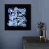 Vibrant abstract painting | Fluid brushstrokes in bold, vivid colors create a dynamic, modern artwork on canvas