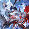 Vibrant Abstract Art Canvas Painting | Colorful Modern Artwork