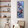 Blue Abstract Painting | Vibrant Modern Art on Canvas | Artwork for Home Decor