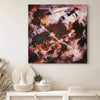Large abstract artwork | Restless World 34x34" canvas painting