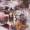 Large Abstract Painting | Earthy Color Art | Modern Wall Decor
This large canvas art features an abstract landscape with a blend of earthy brown, purple, and yellow tones. The abstract brushstrokes and blended colors create a contemporary, modern aesthetic suitable for home or office wall decor.