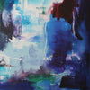 Vibrant Abstract Art | Colorful Landscape Painting 40x40"