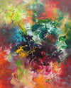 Vibrant Abstract Artwork | Explosions of Color and Texture