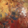 Earthy Abstract Art | Restless Soul | 36x72" Canvas