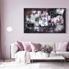 Large abstract artwork | Distant Skies 36x60" | Paresh Nrshinga Abstract Art