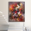 Vibrant Abstract Canvas Art | Colorful Brushstrokes and Textures